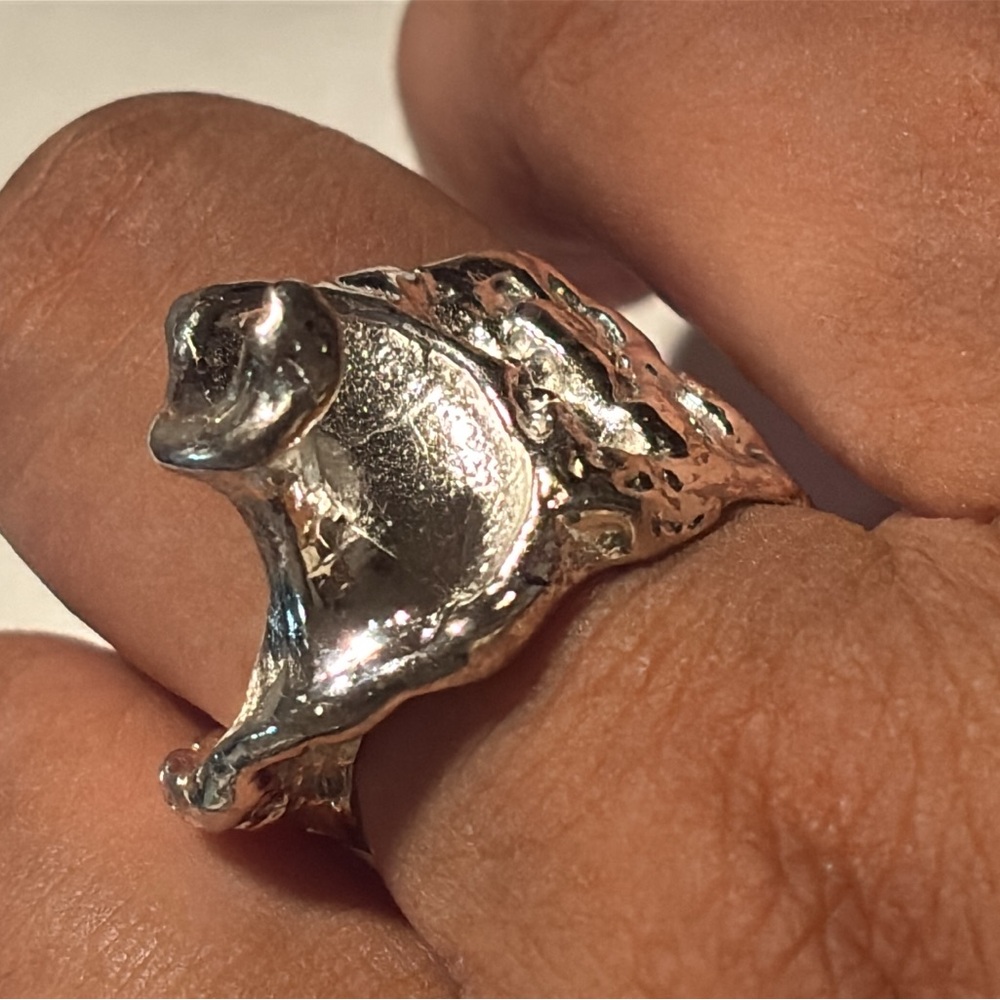 Mura Sterling Silver Ring Handcrafted in Sweden